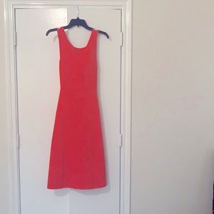 Banana Republic orange dress, size 4